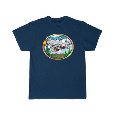 Cartoon Jet Flying T Shirt THE AV8R